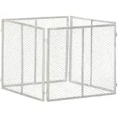 vidaXL Compostbak 85x85x70 cm gegalvaniseerd staal