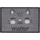MD-ENTREE MD Entree - Schoonloopmat - Impression Meow Grey - 40 x 60 cm