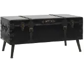 vidaXL Table basse MDF et acier 102x51x48 cm245760