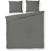 Papillon Dekbedovertrek Pompom - grijs 140x200/220cm