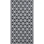 vidaXL Buitenkleed ARAKIL 120x180 cm PP zwart