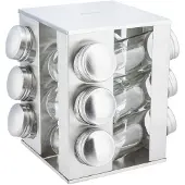 KINGHOFF 4008 Vierkant Kruidenrek - Rvs - 13-delig