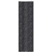 vidaXL Vliegengordijn 90x200 cm chenille antraciet