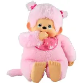 Monchhichi Meisje Cherry Blossom - 80 cm