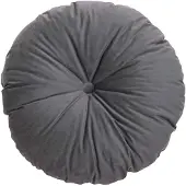 Madison Decorative cushion London grey dia. 75 cm - Madison