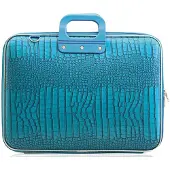 Bombata Cocco Laptoptas 17 inch Turquoise