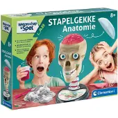 Clementoni Wetenschap & Spel - Stapelgekke Anatomie - Wetenschapsdoos - Wetenschapslab - Vanaf 8 jaar