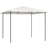 vidaXL Prieel 160 g/m² 3x3x2,6 m crèmekleurig