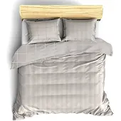 De Witte Lietaer Dekbedovertrek Zygo Atmosphere Satijn-260 x 200 / 220 / 240 cm | Extra Breed