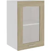 vidaXL Bovenkast Lyon 40x31x60 cm bewerkt hout sonoma eikenkleurig