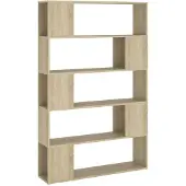 vidaXL Boekenkast/kamerscherm 100x24x155 cm bewerkt hout sonoma eiken