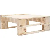 vidaXL Tuinhocker pallet hout