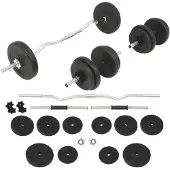 vidaXL Halterset 30 kg