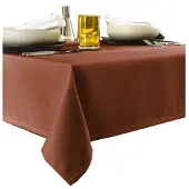 De Witte Lietaer Tafellaken Gibson Terracotta-145 x 220 cm