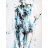 Blokker Katja Spilker - Transparenz Kunstdruk 90x120cm