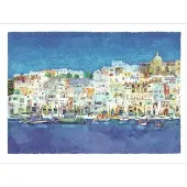 Blokker Ralf Westphal - Corricella, Insel Procida Kunstdruk 40x30cm