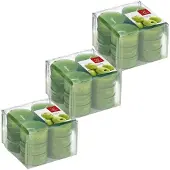 Trend Candles 36x Theelichten appel geurkaarsen 4 branduren - geurkaarsen