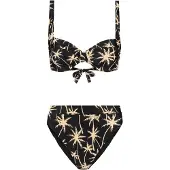 Shiwi Bikini 'DAISY' beige / zwart
