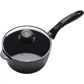 Swiss Diamond - Sauspan met Deksel -Steelpan - antiaanbaklaag - 18cm