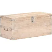 vidaXL Kist 90x40x40 cm massief acaciahout