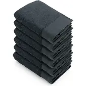 Walra handdoeken 50x100 Soft Cotton - 6-delig - Badhanddoeken 550 g/m² - 100% Katoen - Handdoekenset Antraciet