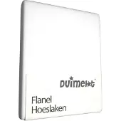 Duimelot Hoeslaken Kinder Wit (Flanel)-60 x 120 cm