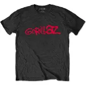 Ginza.se Gorillaz - Logo Heren T-shirt - 2XL - Zwart