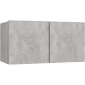 vidaXL Tv-hangmeubel 60x30x30 cm betongrijs