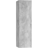 vidaXL TV-kast, betonkleur, 30,5 x 30 x 110 cm, houtvezelplaat