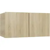 vidaXL Tv-hangmeubel 60x30x30 cm sonoma eikenkleurig