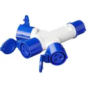 Pro Plus CEE 3-weg splitter 16A