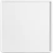 Multi Deksel voor Camrack Manden - 50 x 50 x 2.4 cm - Wit