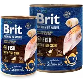 Brit Premium Cans Fish with Fish Skin 400 g (6)
