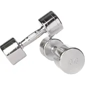Lifemaxx Chroom Dumbbell - Set van 2 - 4 kg