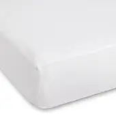 Anytime 50% poly/50% katoen anytime molton hoeslaken (tot 25 cm matras) Wit 180x200