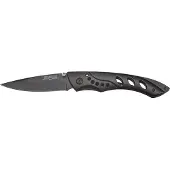 Homeij Vouwmes Lock Apache Aluminium Zwart Clip