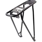 One AtranVelo bagagedrager. Commute Pro, 28 inch, aluminium, zwart