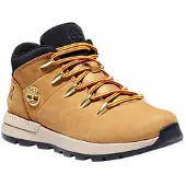 Timberland Kids Leren laarzen Sprint Trekker Mid Lace Up geel (23), Leer, Plat, Veters, Casual, kinderkleding TB0A2G7M2311