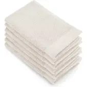 Walra Gastendoek Soft Cotton - 6x 30x50 - 100% Katoen - Kiezel Grijs