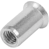 Gesipa Blindklinkmoer | klinknagelschacht d x l 11 x 18,5 mm M8 | aluminium verzinkkop (90graden) | 100 stuks - 1455352 1455352