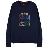 Difuzed Harry Potter Sweater/trui -S- Houses Blauw