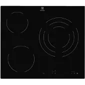 Electrolux Ehf6232iok 60 Cm Keramische Kookplaat One Size Black