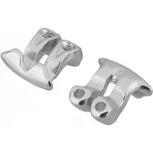 Pro Saddle Clamp 1 Bolt Zilver