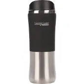 Thermos Thermosbeker Thermos RVS Zwart Zilver 300 ml