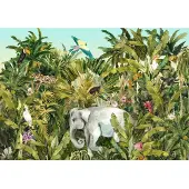Overig Fotobehang Jungle Expedition - Meerkleurig - 2,80m X 400cm