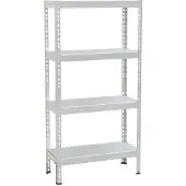 Avasco Opbergrek/ Stellingkast Solid 50 Gegalvaniseerd - 200 kg draagkracht - 150x75x30 cm