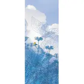 Komar Vliesbehang Digitale print vlies - Blue Sky Panel - Afmeting 100 x 250 cm (1 stuk)