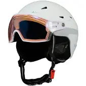 Cairn Maverick Evolight skihelm met vizier, wit