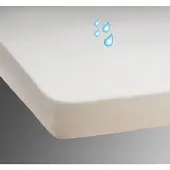 24-Bedding Waterdicht - incontinentie - hoeslaken Molton 160 x 220 cm