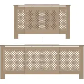 vidaXL Radiatorombouw 205 cm MDF